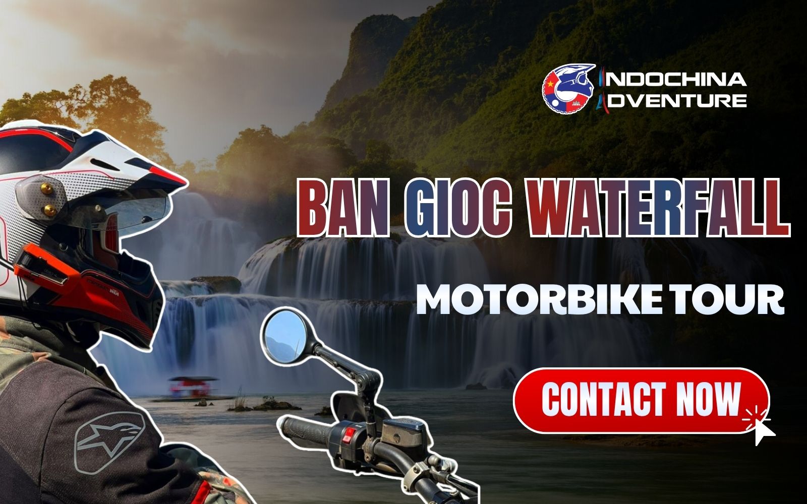 Discover hidden beauty of Cao Bang with Indochina Adventure’s Ban Gioc Waterfall motorbike tours Discover hidden beauty of Cao Bang with Indochina Adventure’s Ban Gioc Waterfall motorbike tours