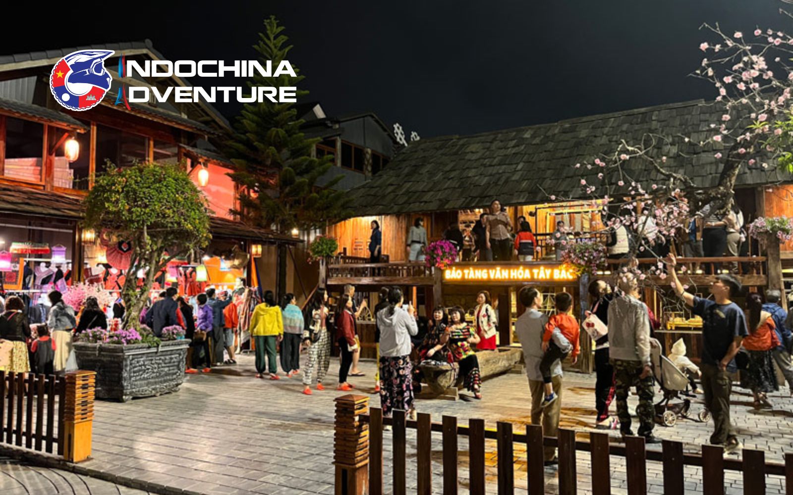 Feel the lively spirit of Moc Chau at the night market filled with food and local crafts Lively night market with local food in Moc Chau