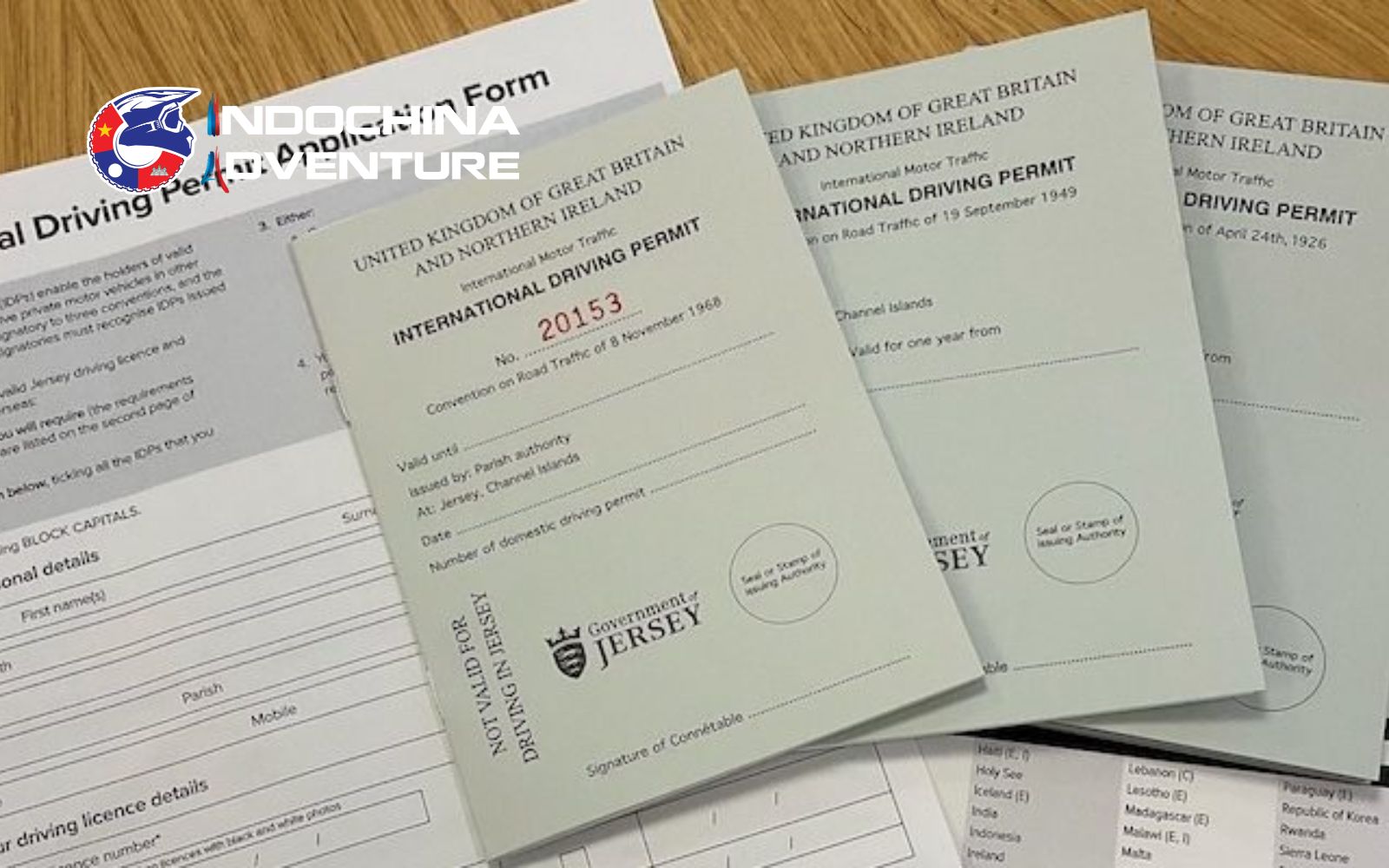 Process for submitting the application for the International Driving Permit