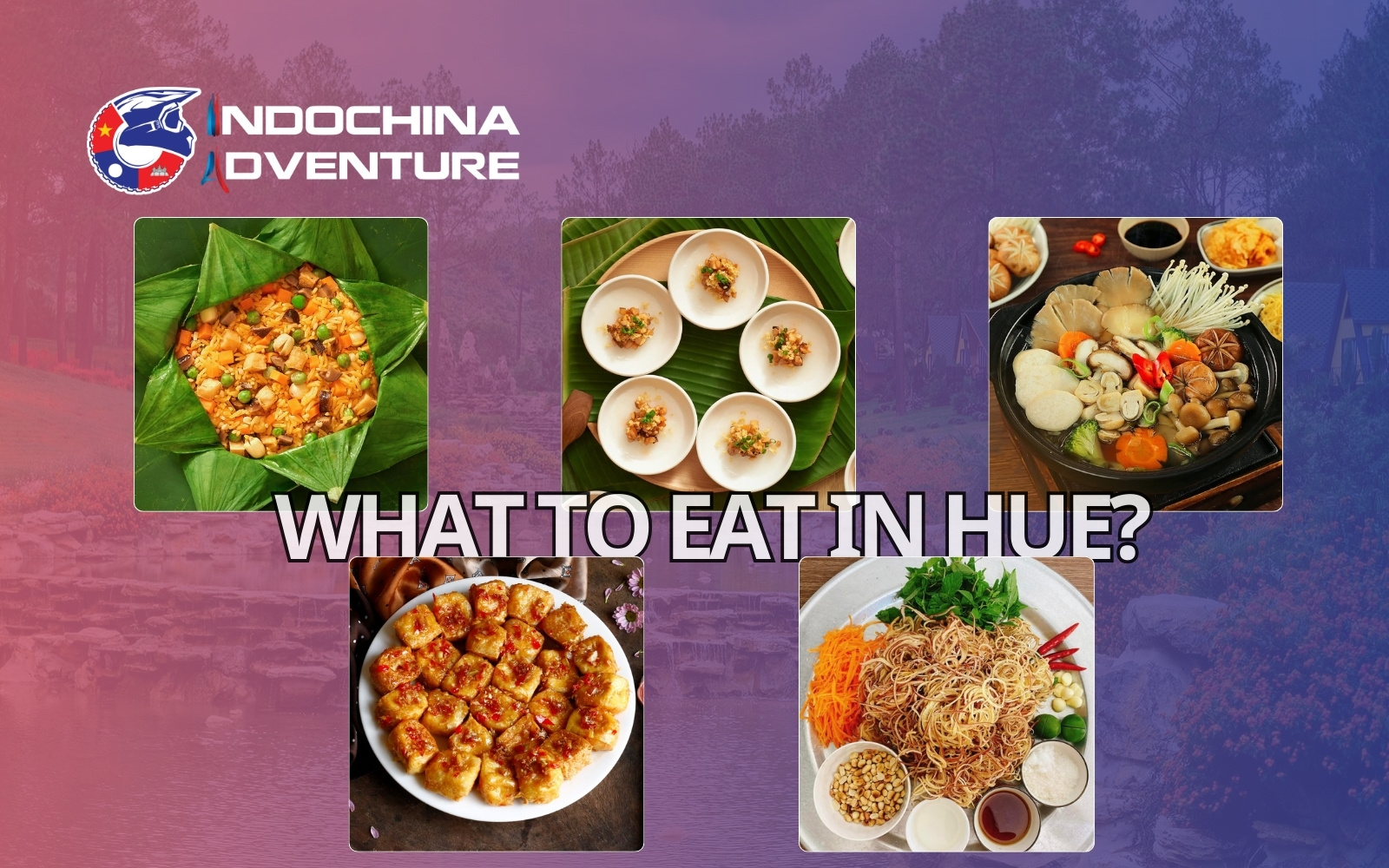Popular vegetarian dishes commonly found in Hue