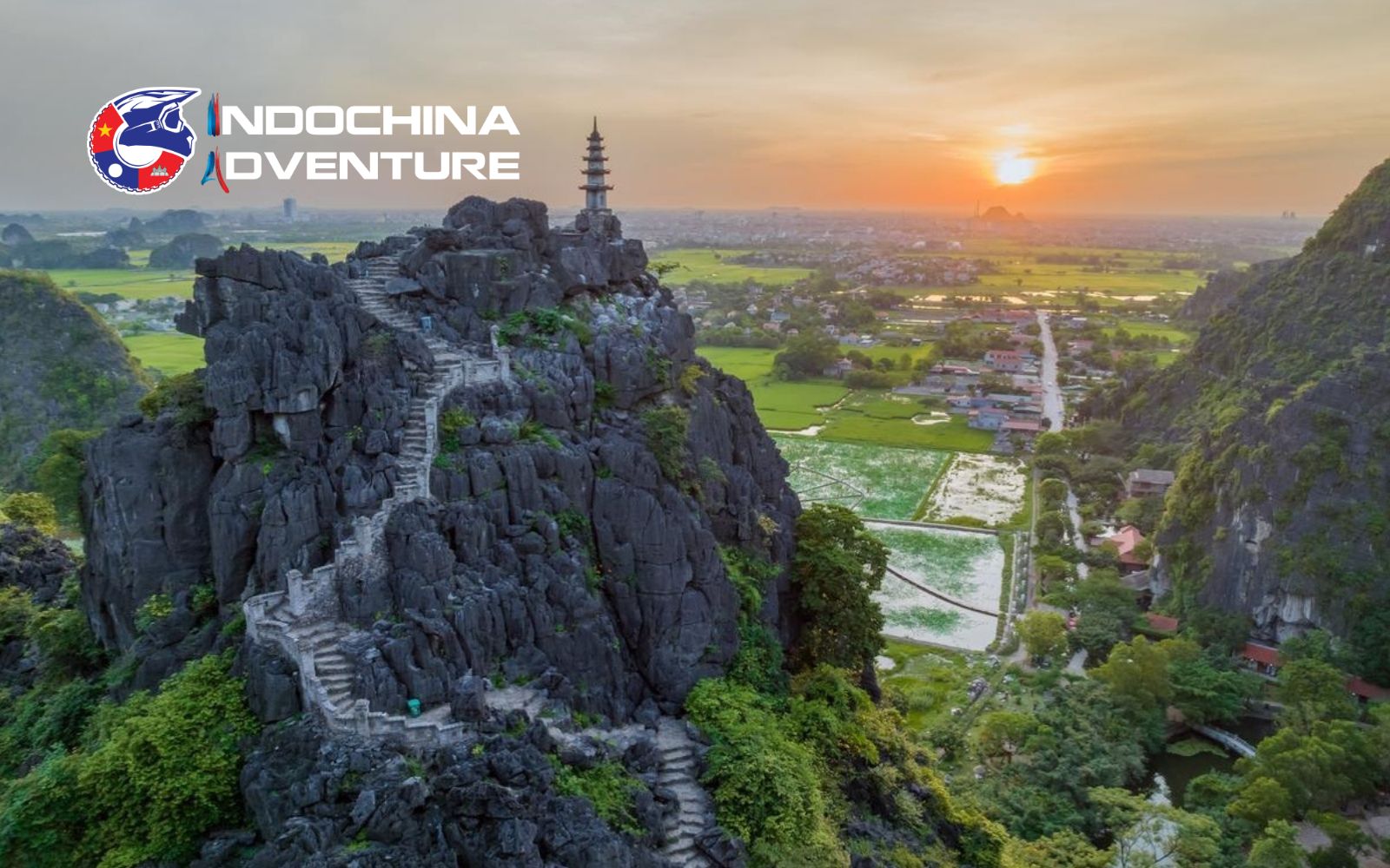 Climb 500 steps to panoramic views of Ninh Binh’s lush valleys