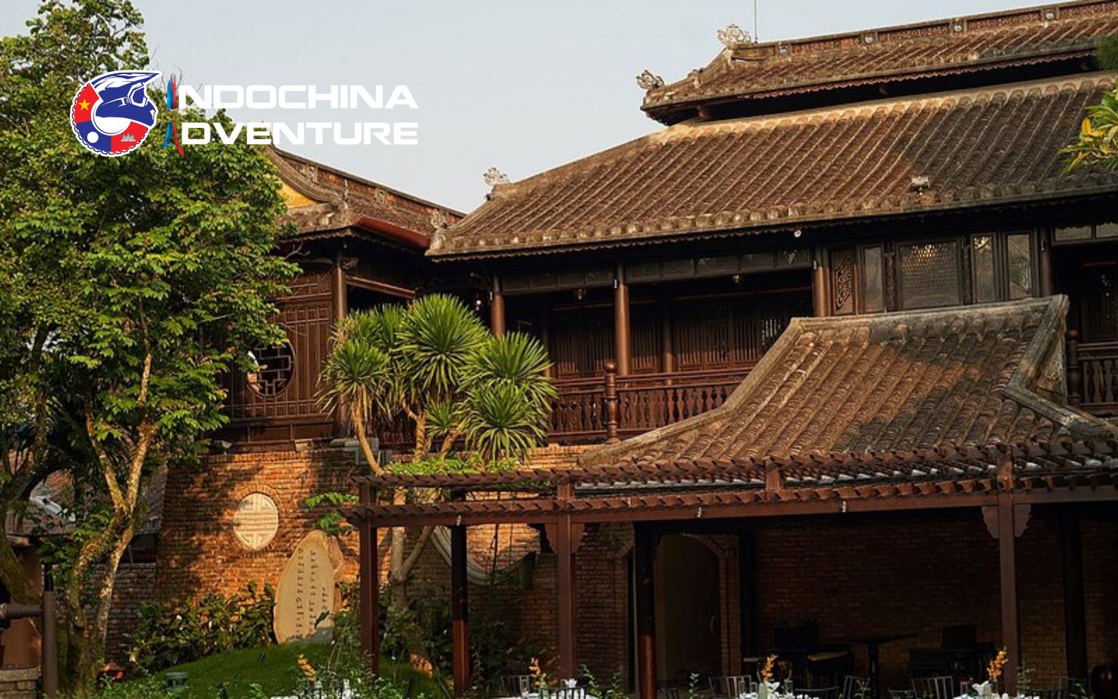 Cozy cafés offering comfort throughout the rainy season in Hue Hue café interior with raindrops on the window