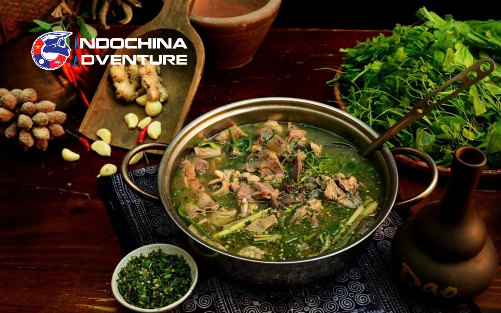 Enjoy distinctive local dishes and cozy homestays along your Lao Cai motorcycle tour
