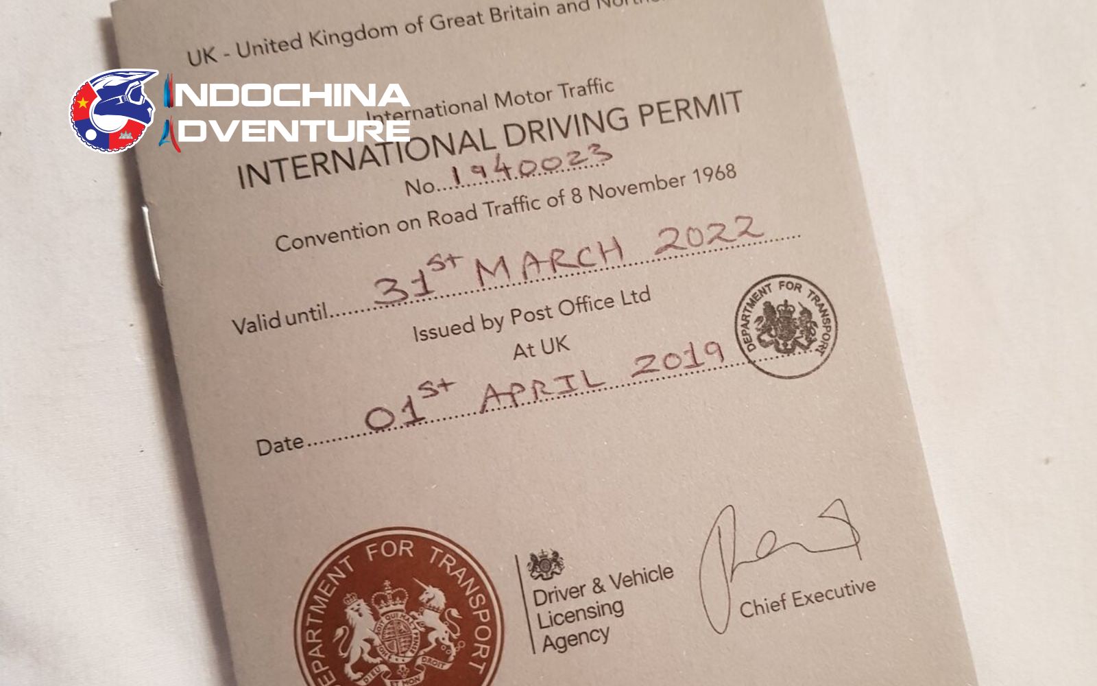 Traffic fine issued to motorbike rider in Ha Giang