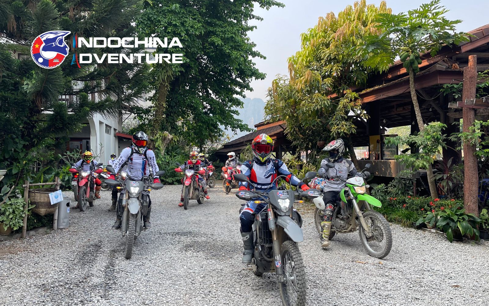 The best time for a motorbike trip in Laos is from November to April, offering clear skies and mild temperatures