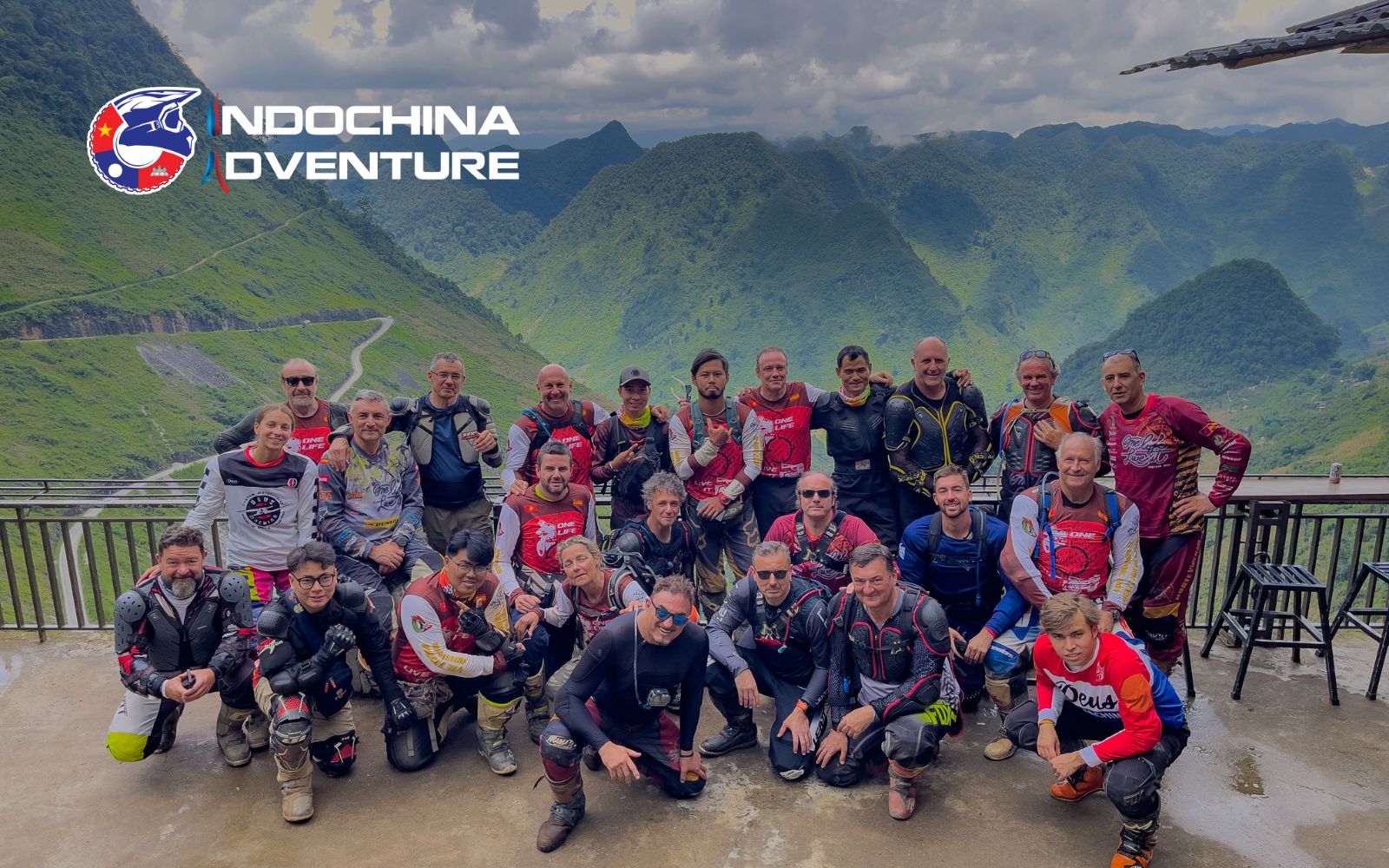 Route for Ha Giang motorcycle tour Northeast Vietnam