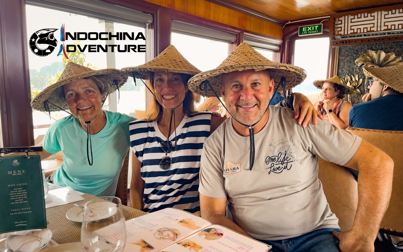 Route for Ha Long motorbike tour Northeast Vietnam