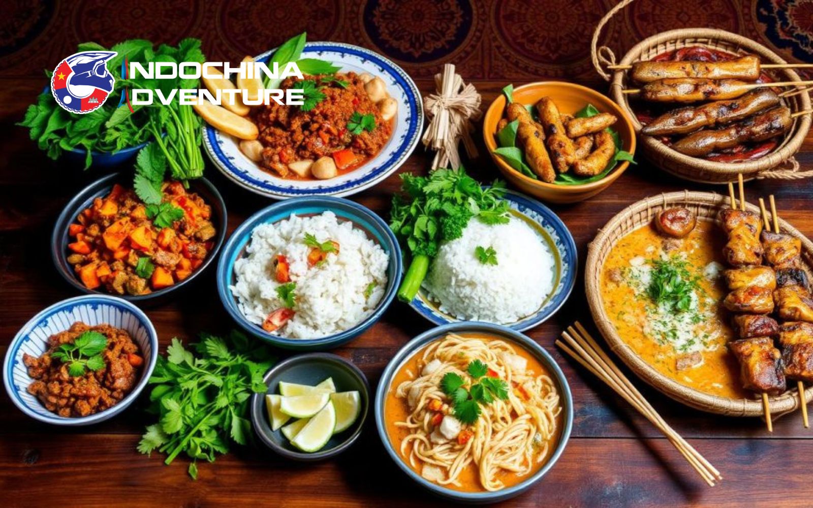 The best local dishes in Laos highlight fresh herbs, spices, sticky rice, grilled meats, and bold, vibrant flavors