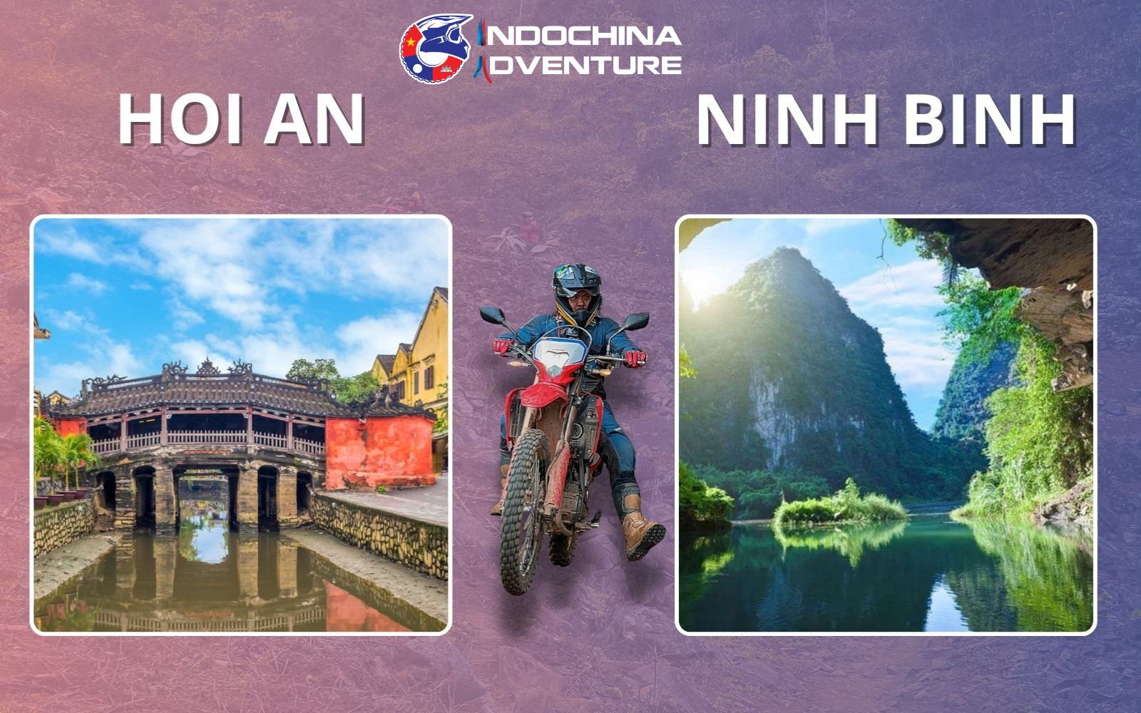 Link Vietnam’s heritage towns through scenic and cultural wonders