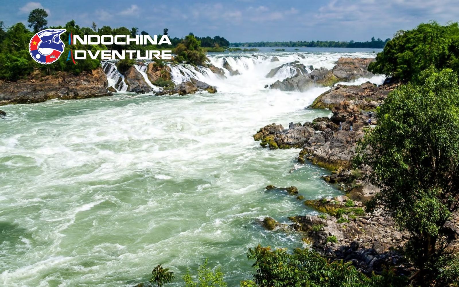 A motorbike tour through Si Phan Don in Laos lets you experience the serene beauty of the 4,000 Islands and the powerful Mekong River