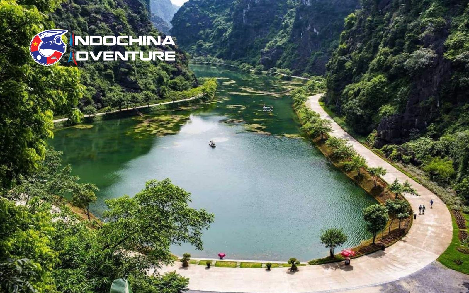 Discover hidden lakes and temples nestled in dramatic cliffs