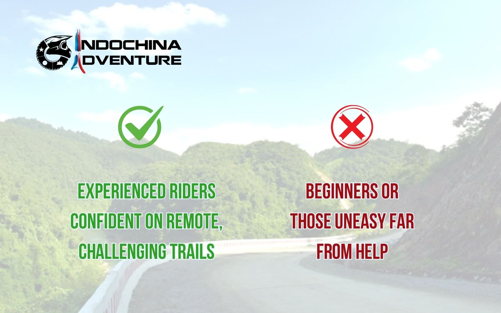 Assessing the skills needed for this demanding long-distance motorcycle journey