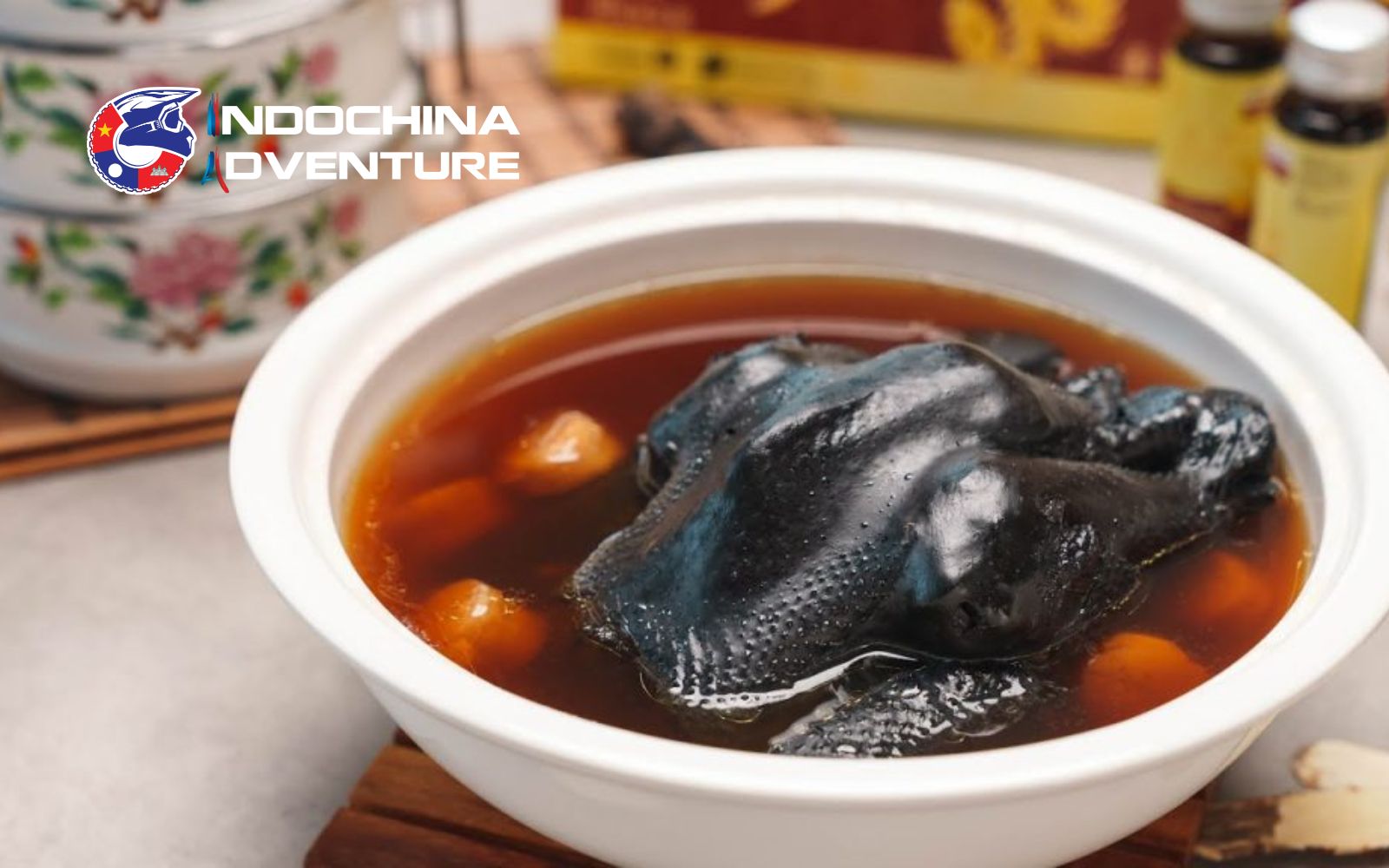 Black chicken is valued for its firm meat and nourishing qualities Try Black Chicken in Sapa