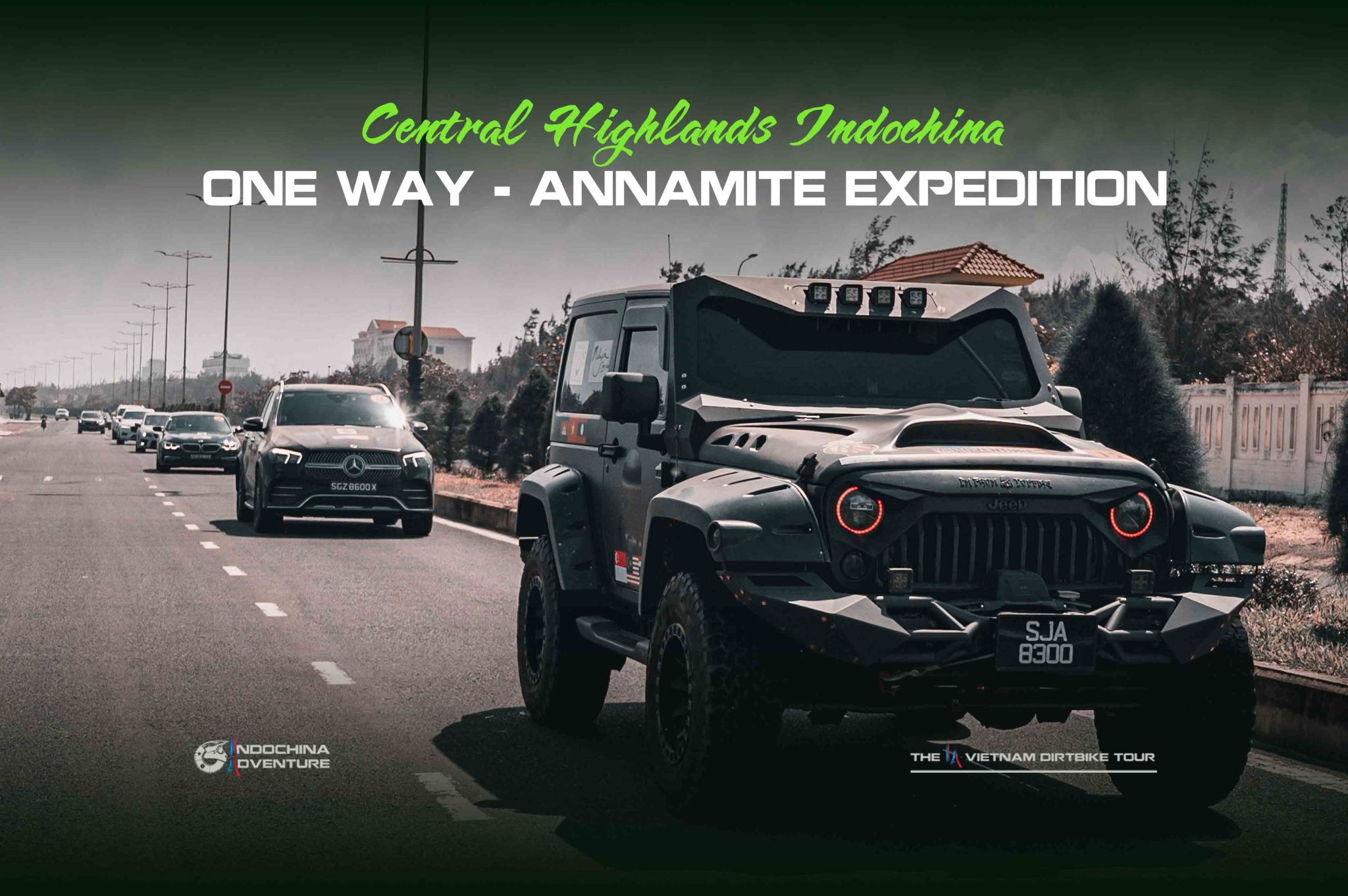 Indochina 4x4 one way tour central highlands expedition