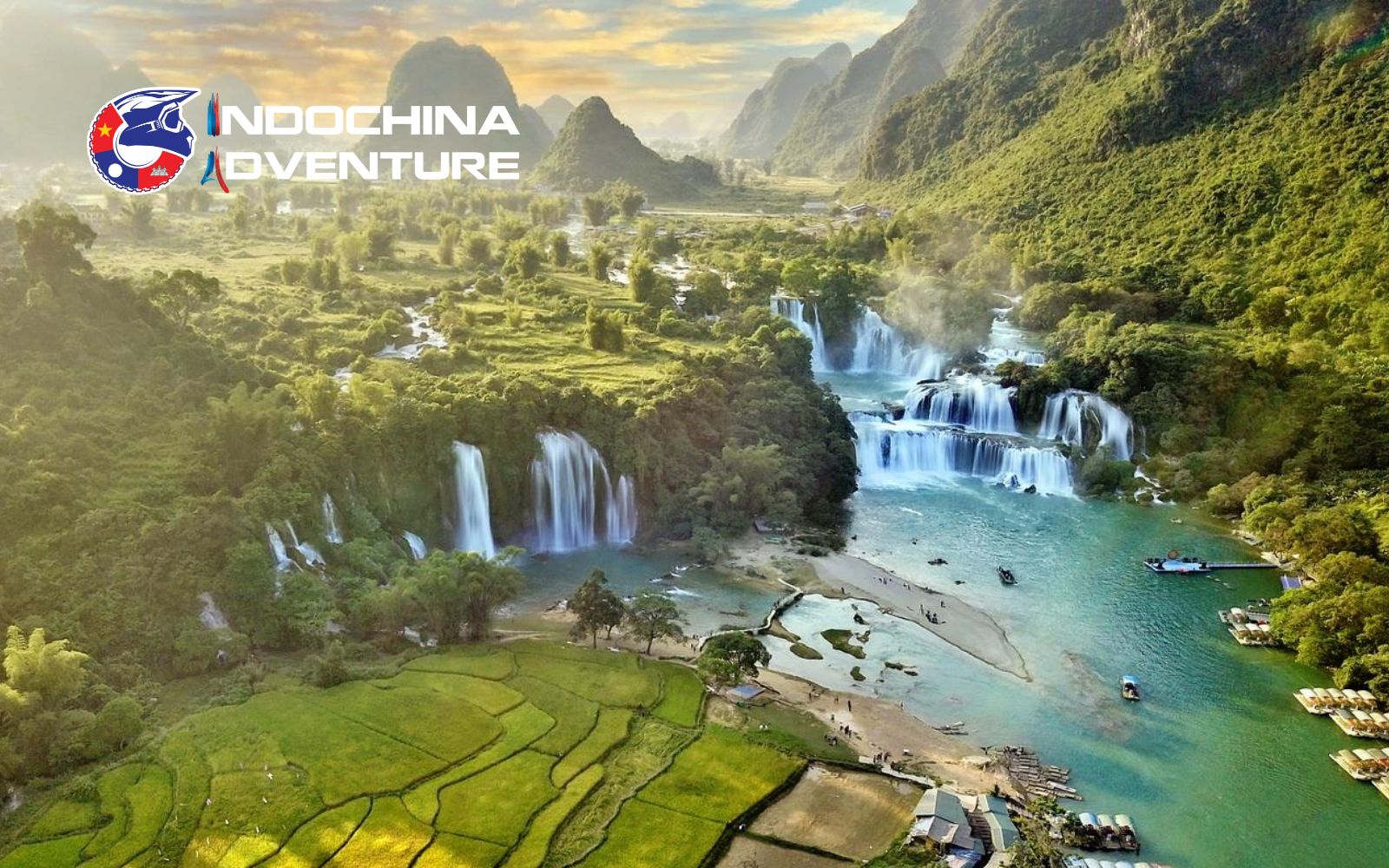 Take photos of the waterfall