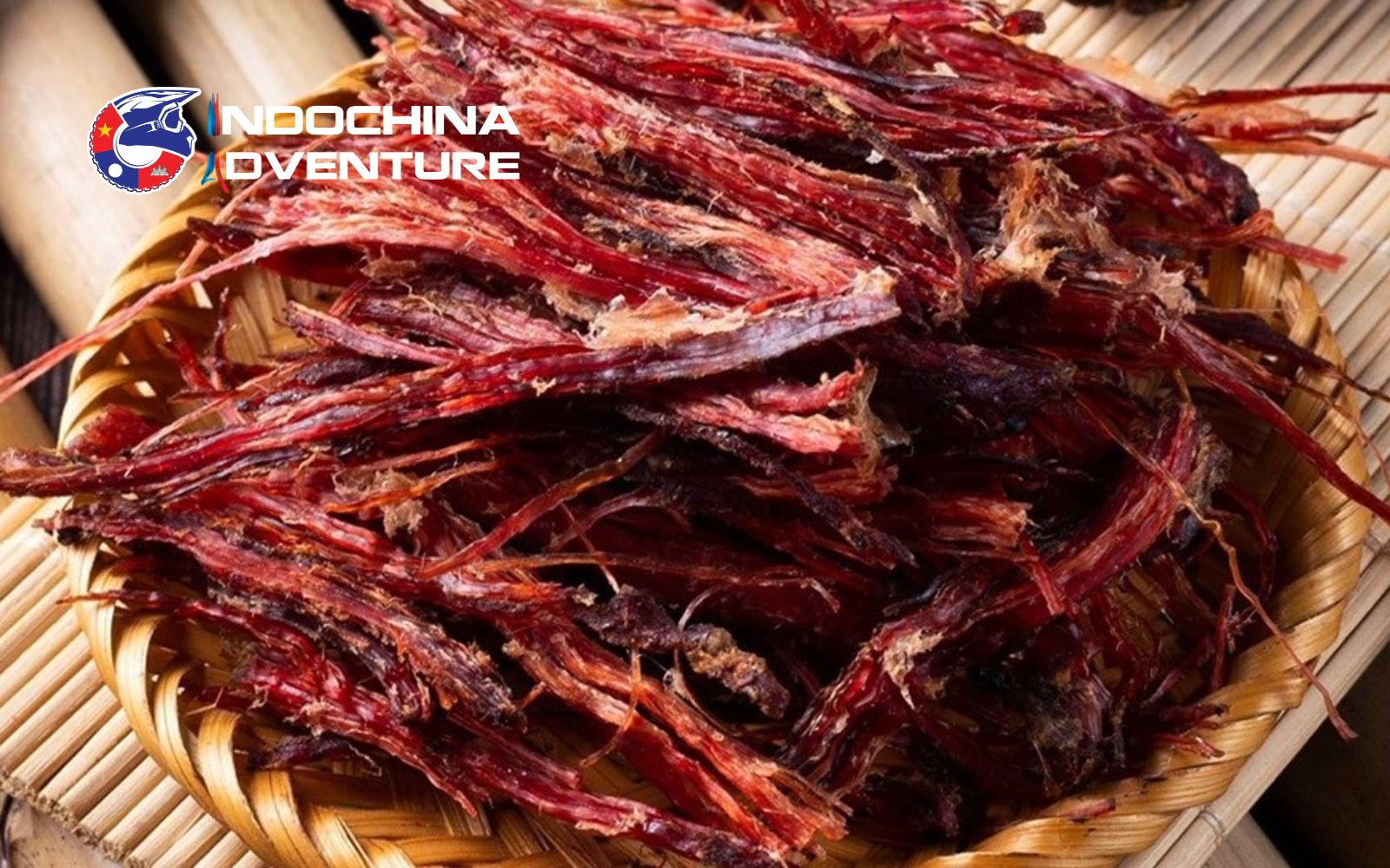 The meat is slow-smoked over the kitchen fire for a deep, rustic flavor Slow-smoked meat in Sapa