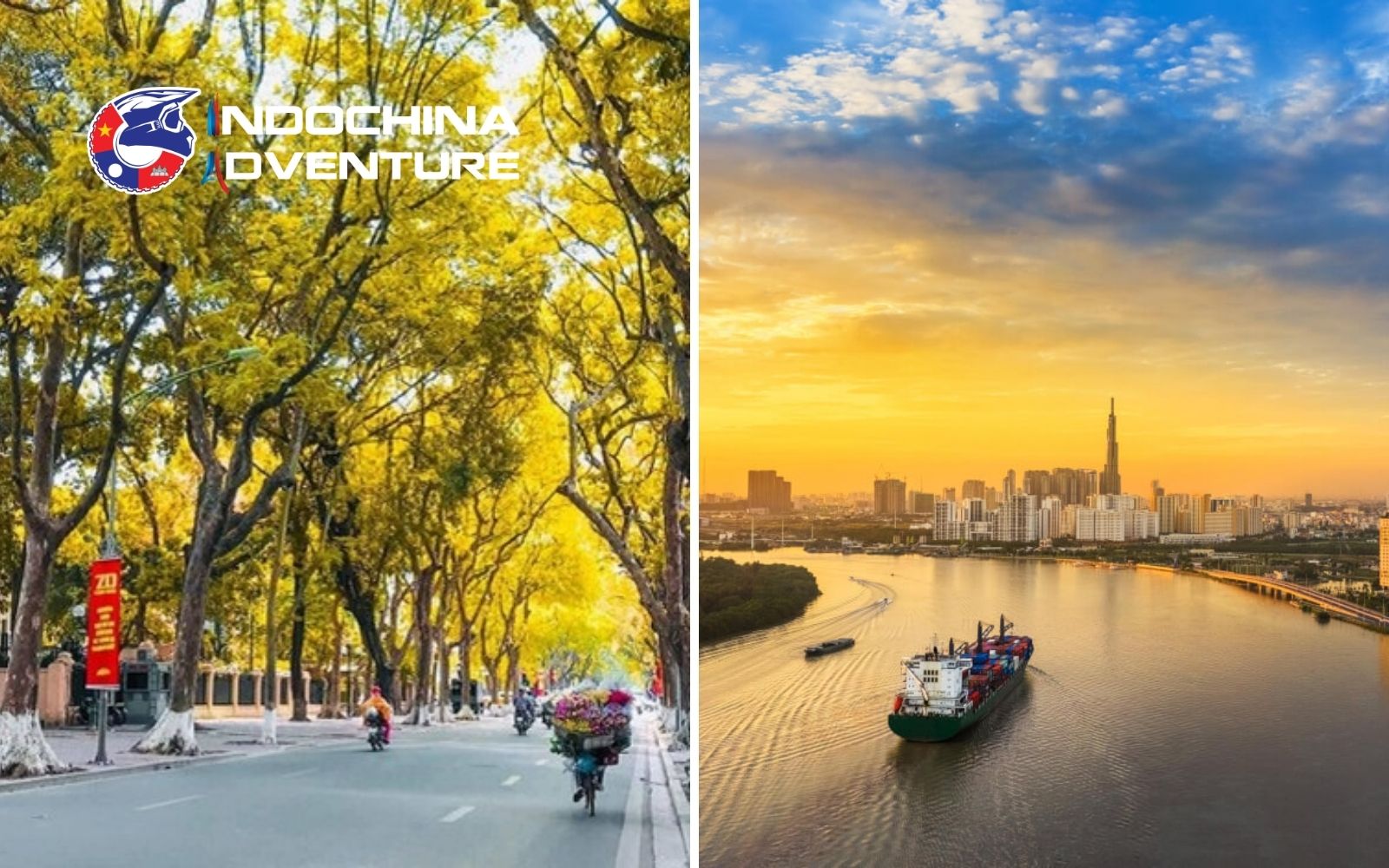 Four distinct seasons in Hanoi compared to Ho Chi Minh City’s year-round tropical heat Weather & Seasons