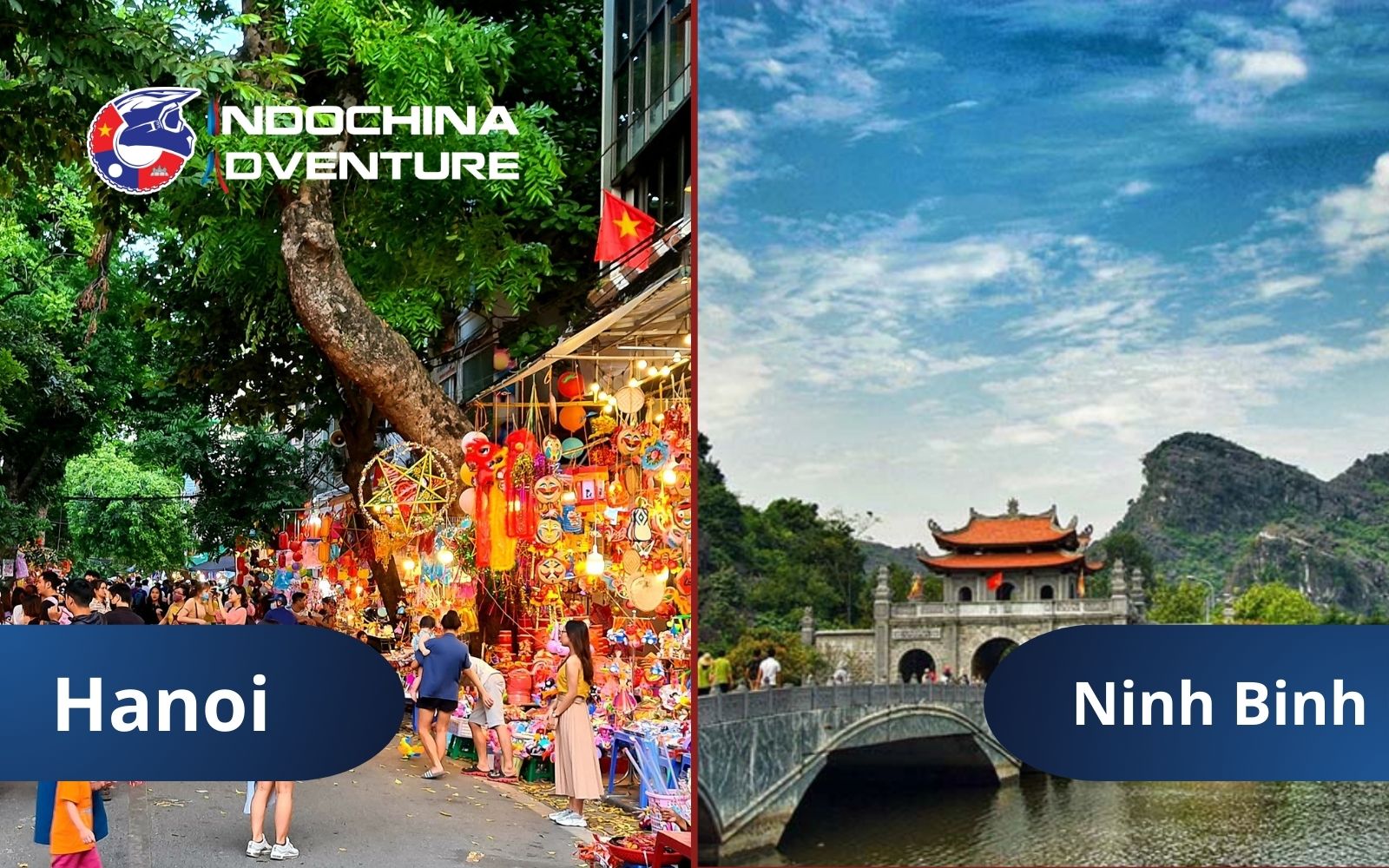 High-energy urban movement compared with relaxed scenic riding and downtime