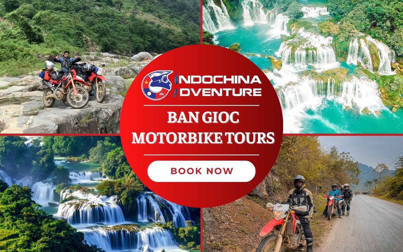 Ride to Ban Gioc Waterfall in May by Motorcycle With Indochina Adventure