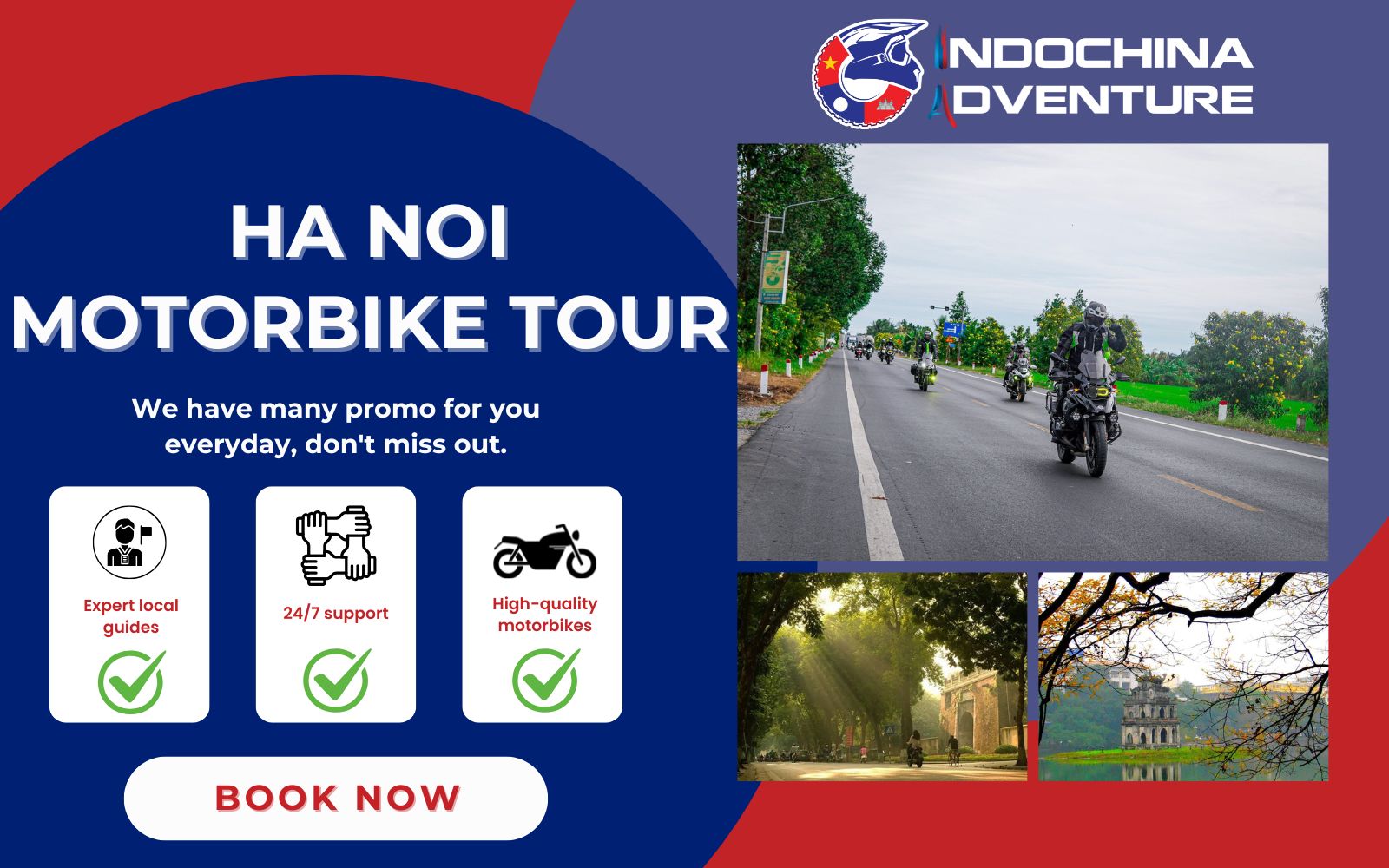 Explore Hanoi in April With Indochina Adventure Tours
