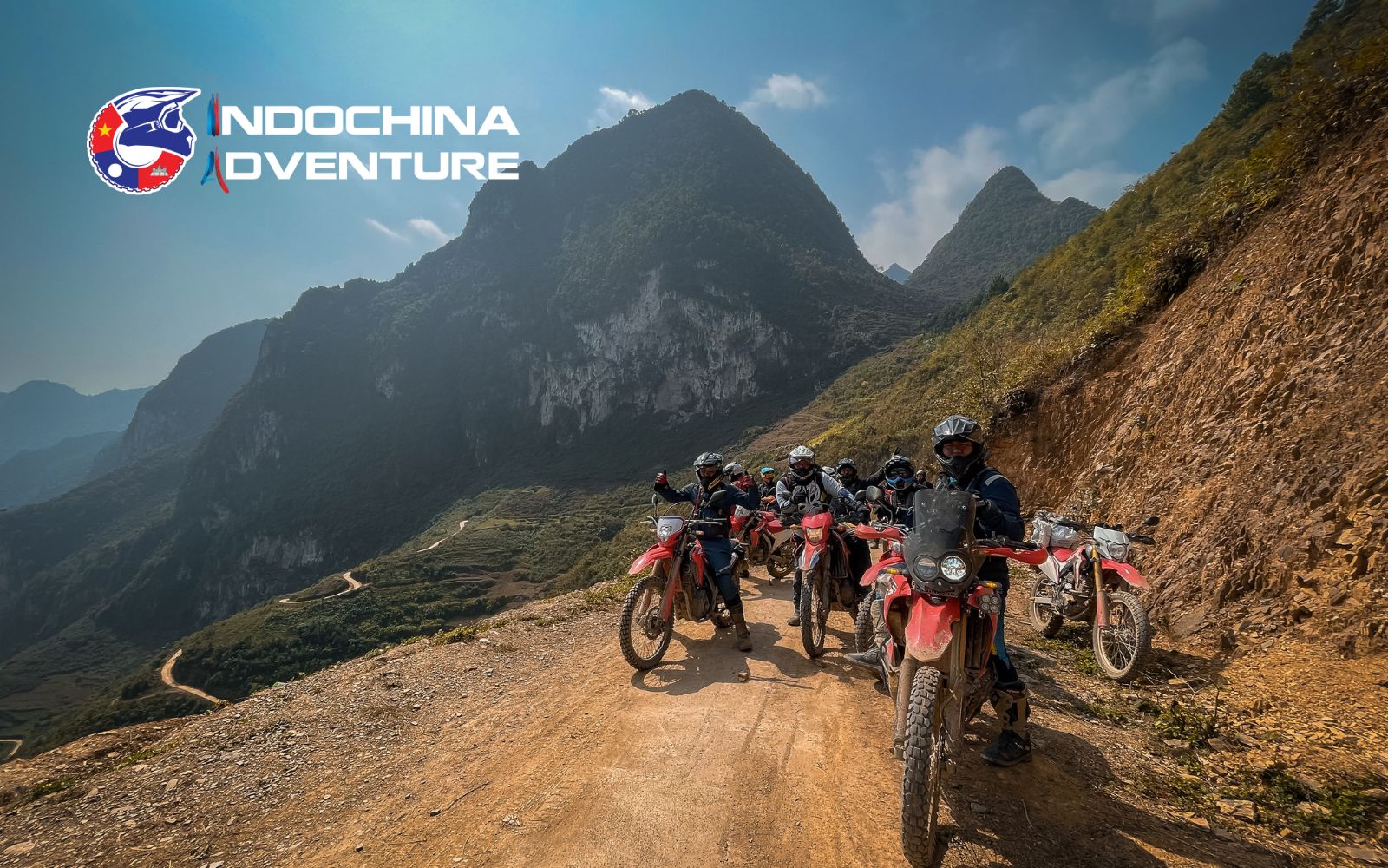 Motorbike tour through the mountains of Northeast Vietnam