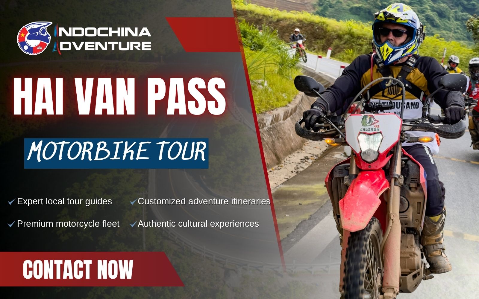 High-quality tours with expert guides, curated routes, and the best cafes on Hai Van Pass for tourists