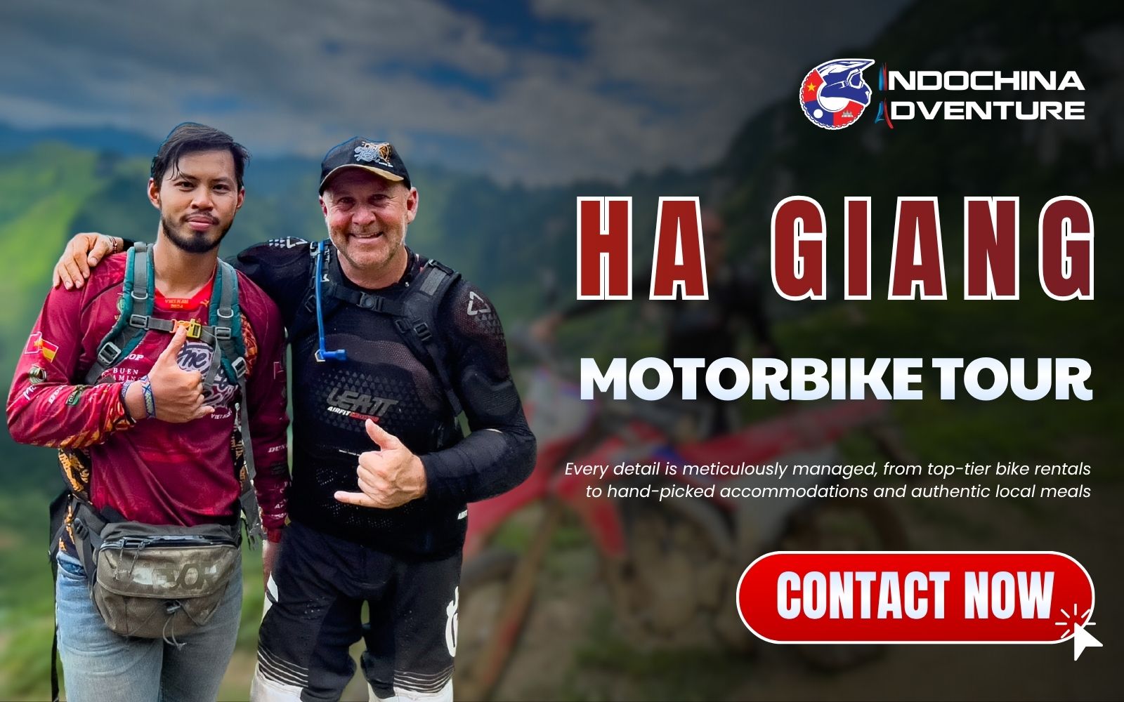 Unforgettable bigbike expeditions led by the experts at Indochina Adventure