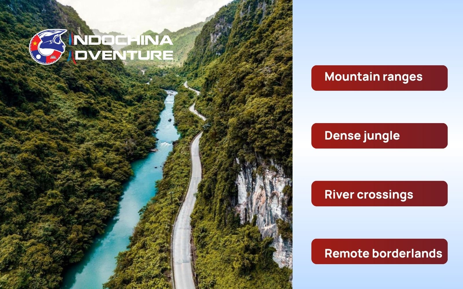 Harsh mountains and jungles define the trail’s demanding natural environment
