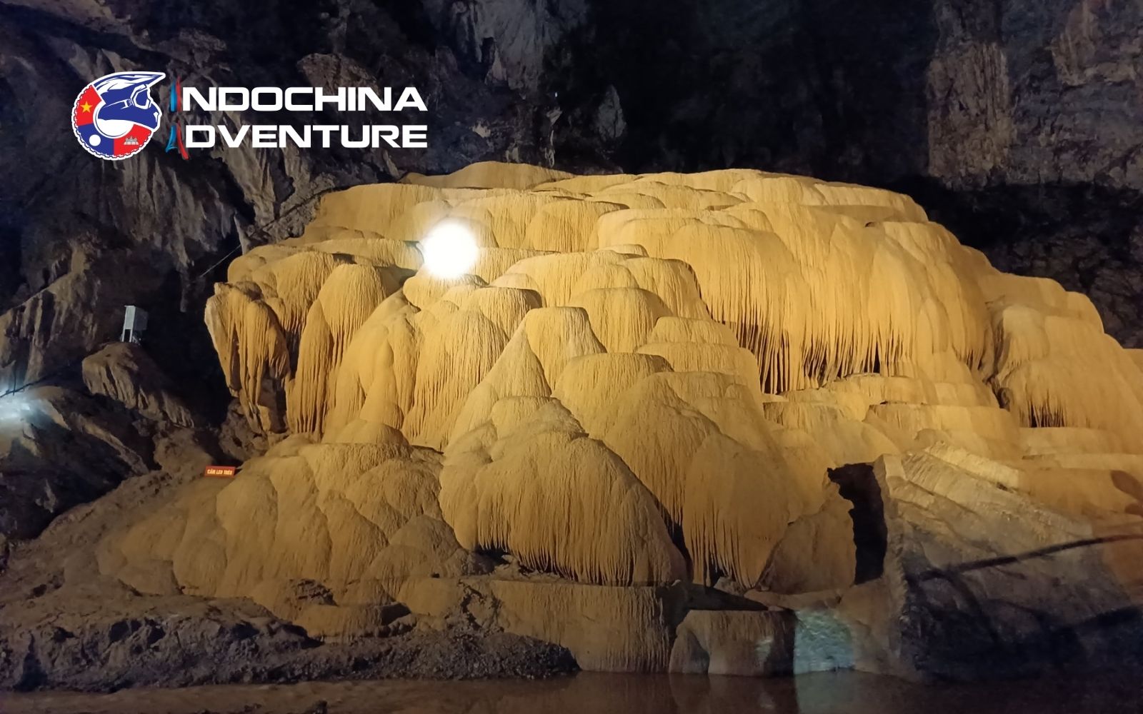 Retreat into a cool subterranean wonderland to escape the summer heat outside
