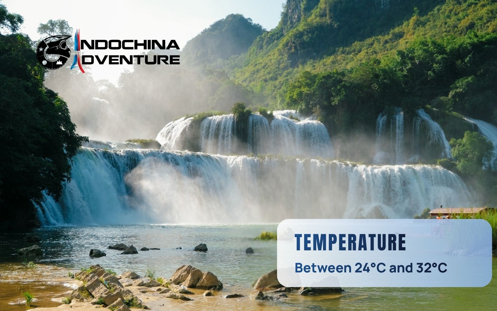 High humidity and warm mountain breezes define the lush Cao Bang in June