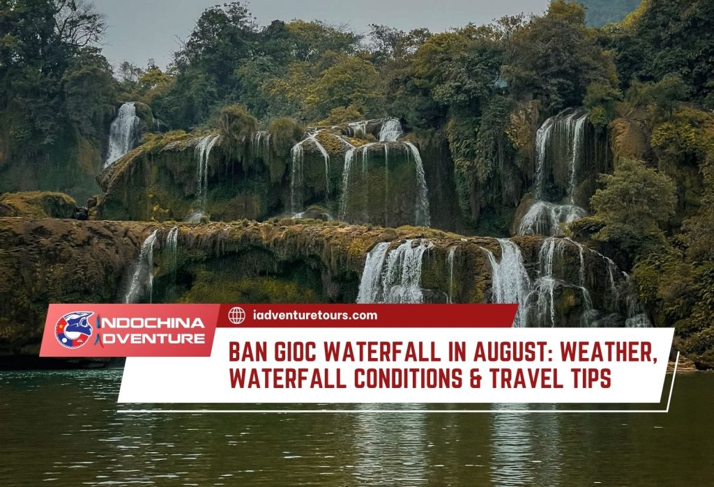 Ban Gioc Waterfall in August